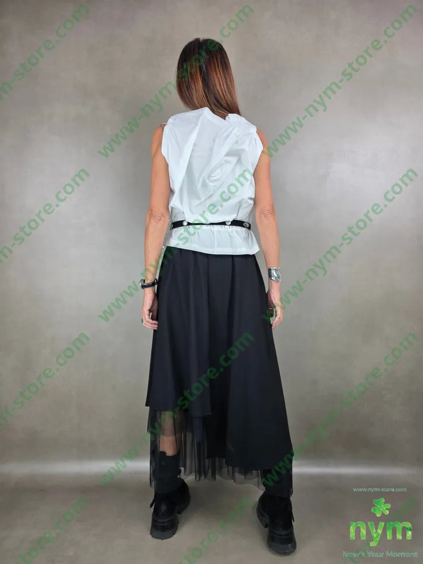 camicia taffeta 100pl U / BIANCO / AI25 CAMICIA