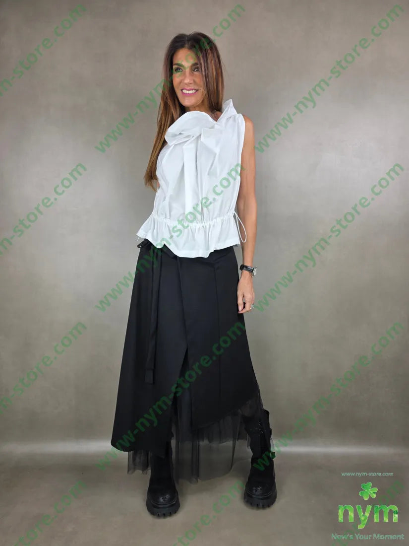 camicia taffeta 100pl U / BIANCO / AI25 CAMICIA