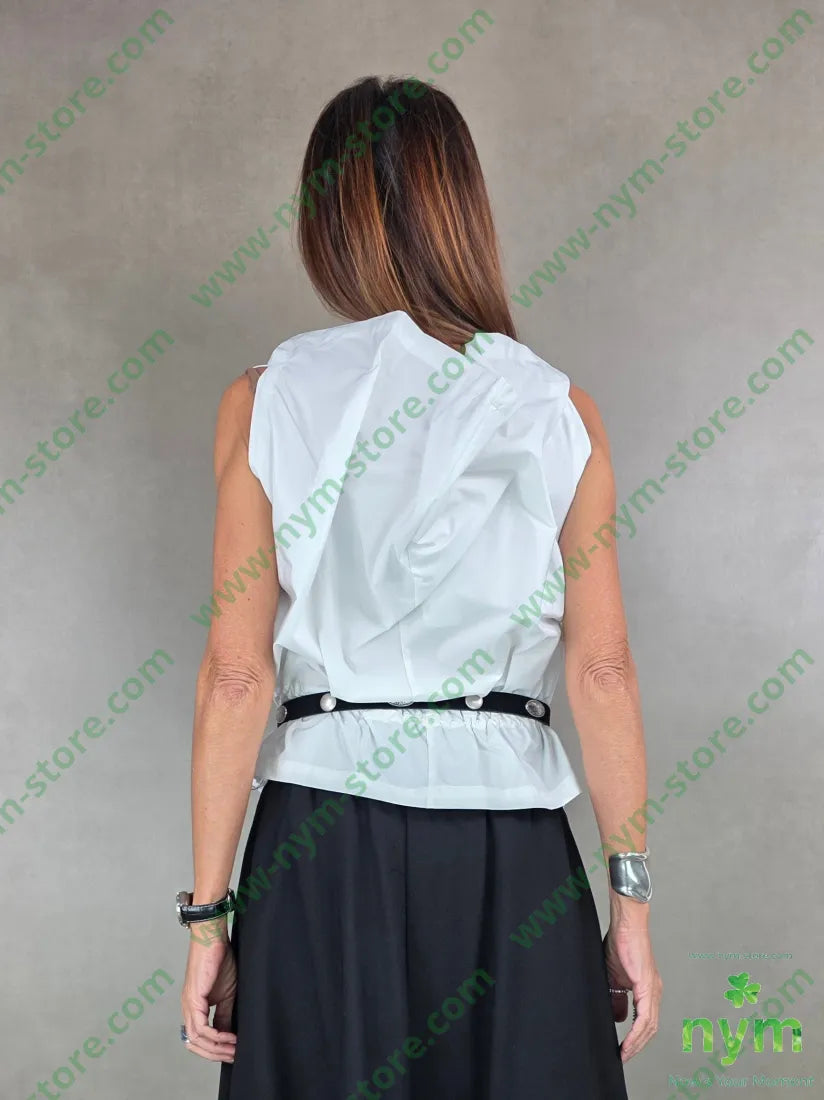 camicia taffeta 100pl U / BIANCO / AI25 CAMICIA