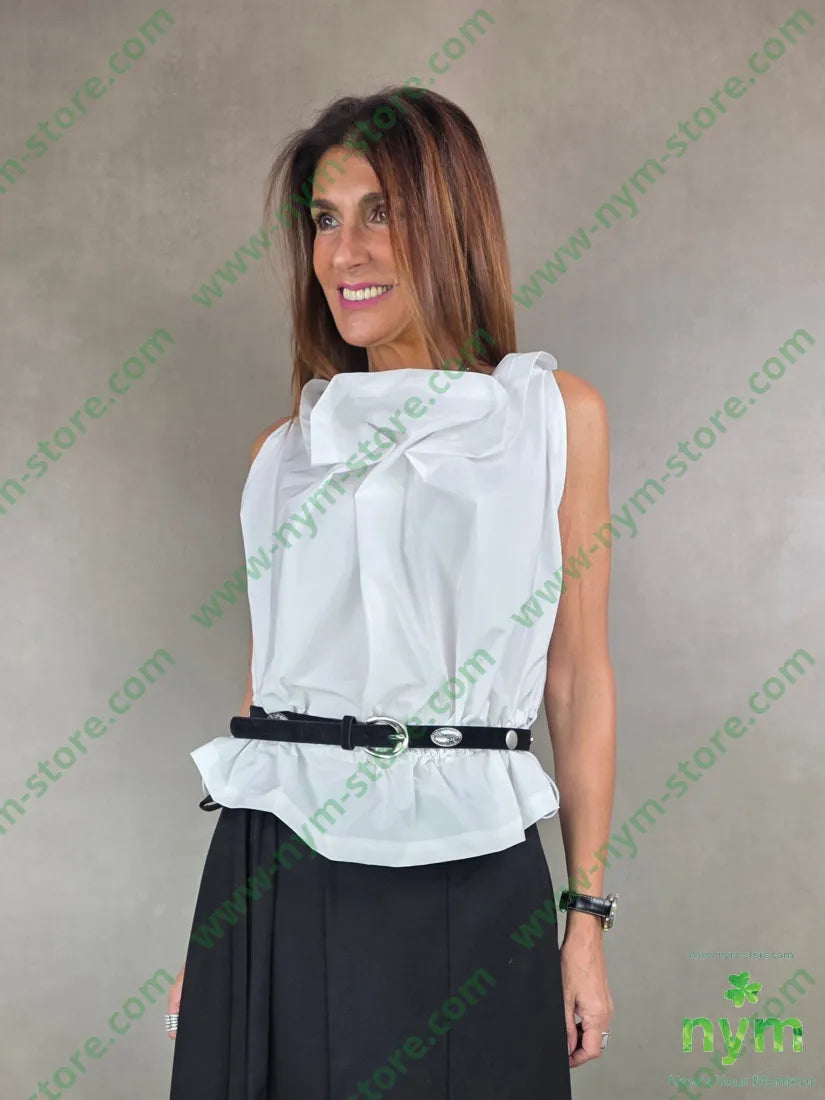 camicia taffeta 100pl U / BIANCO / AI25 CAMICIA