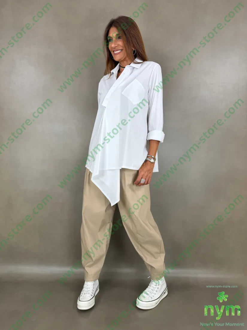 camicia tasca obliqua 100co - CAMICIA