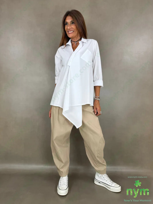 camicia tasca obliqua 100co - CAMICIA
