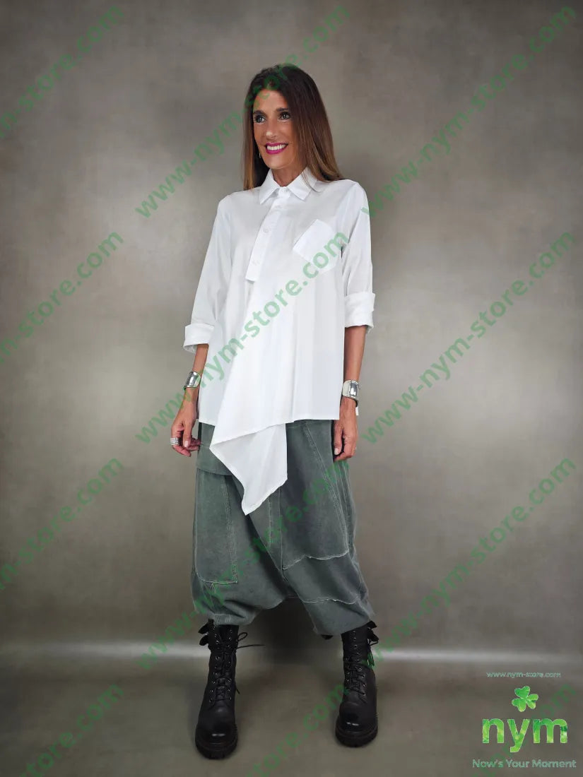 camicia tasca obliqua 100co CAMICIA