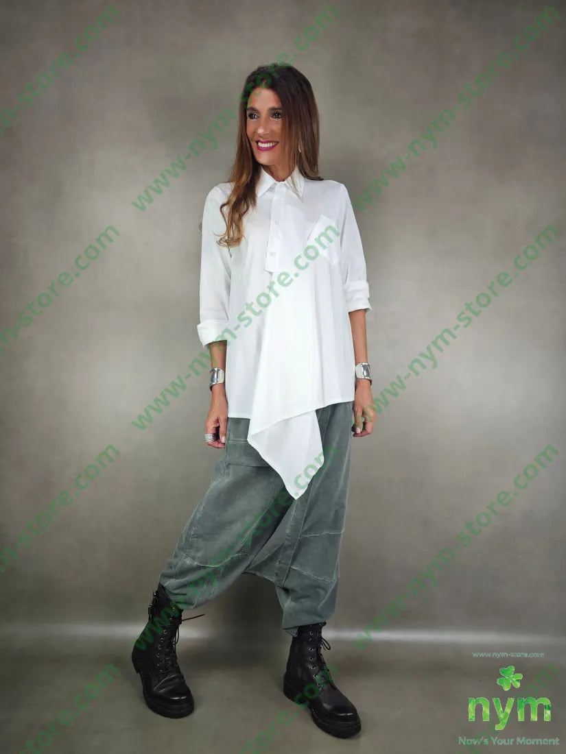 camicia tasca obliqua 100co CAMICIA