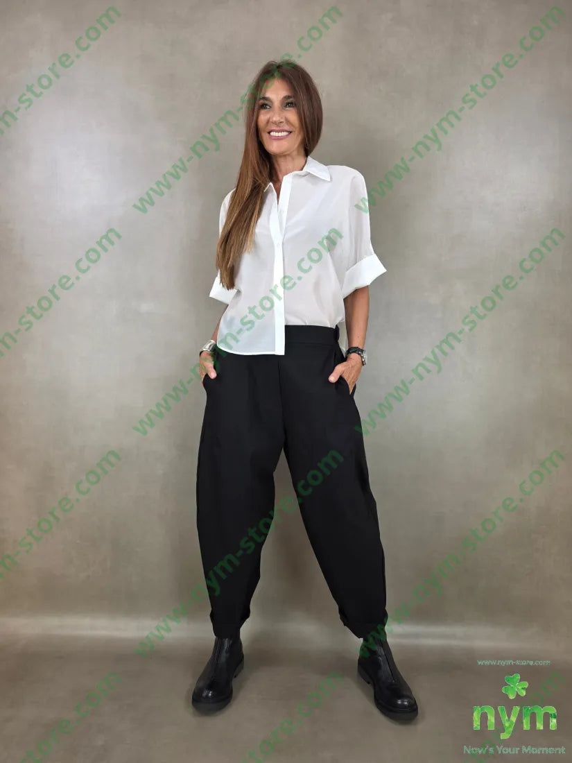 camicia trasparente m34 85ly15pl - U / PANNA / AI26 - CAMICIA