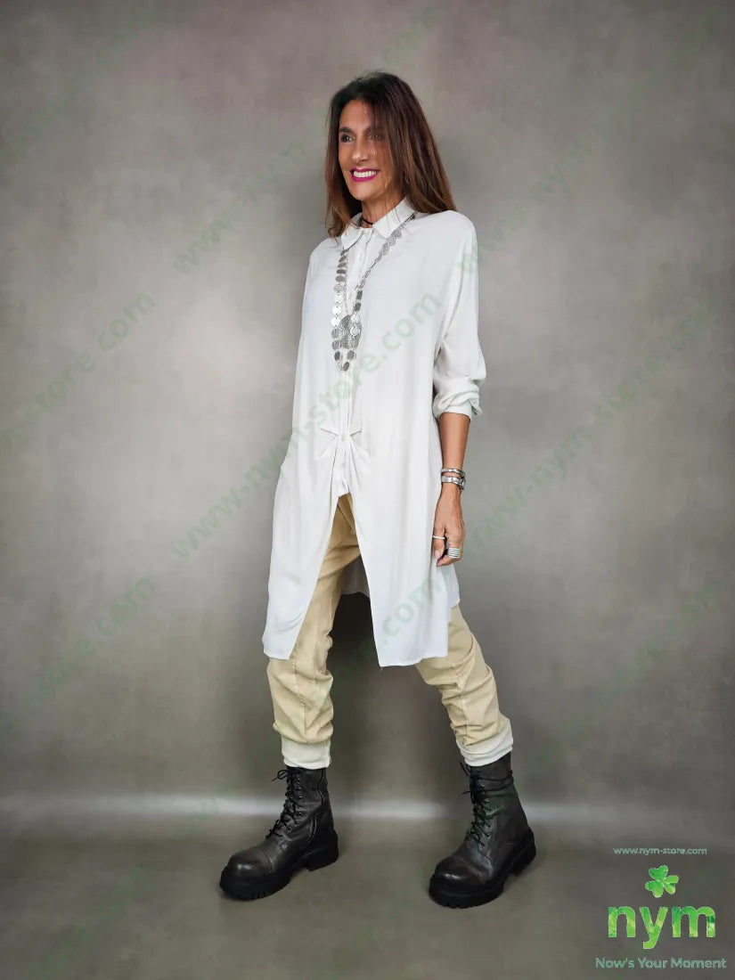 camicione tasche lato 100co CAMICIA