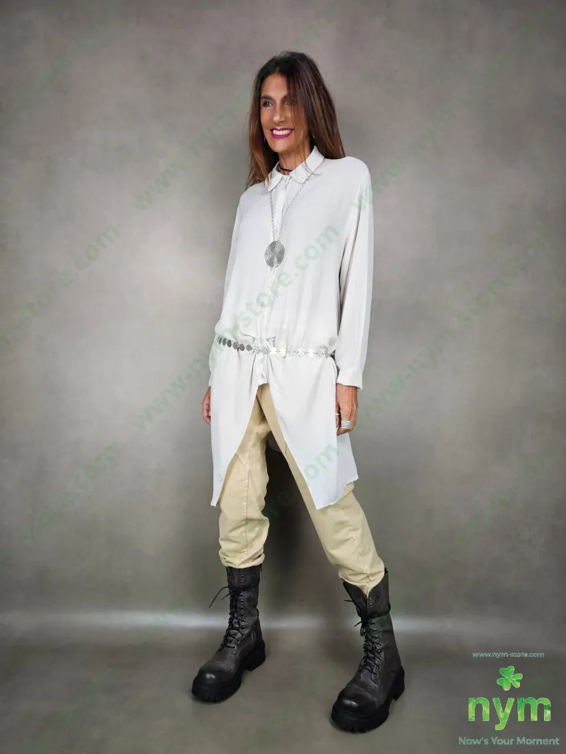 camicione tasche lato 100co CAMICIA