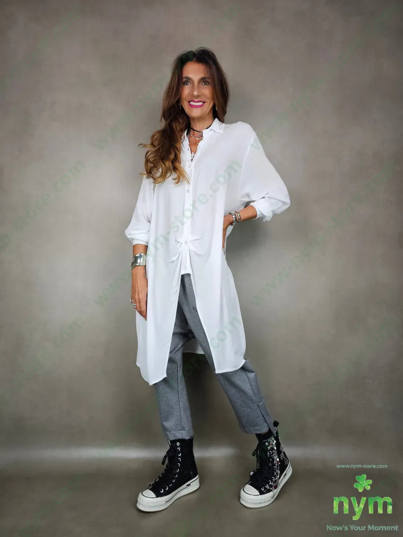 camicione tasche lato 100co CAMICIA