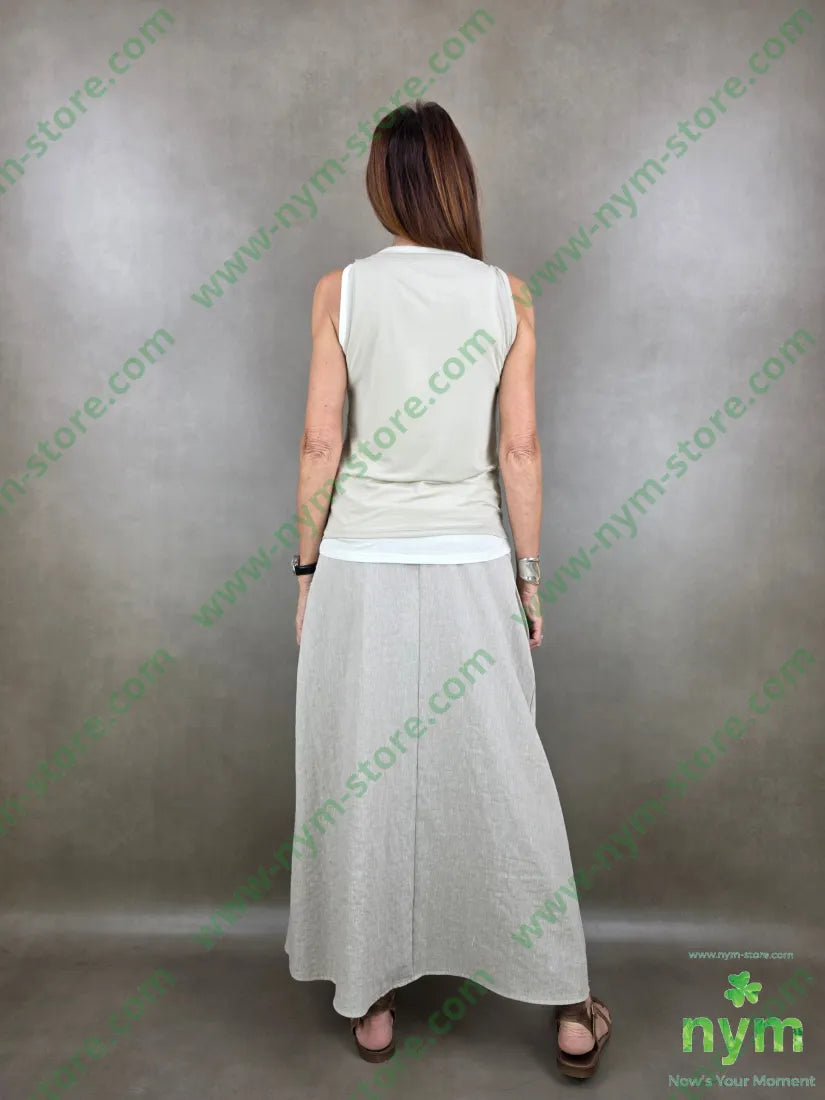 canotta doppiata in modal 90vi6ea4se - TSHIRT