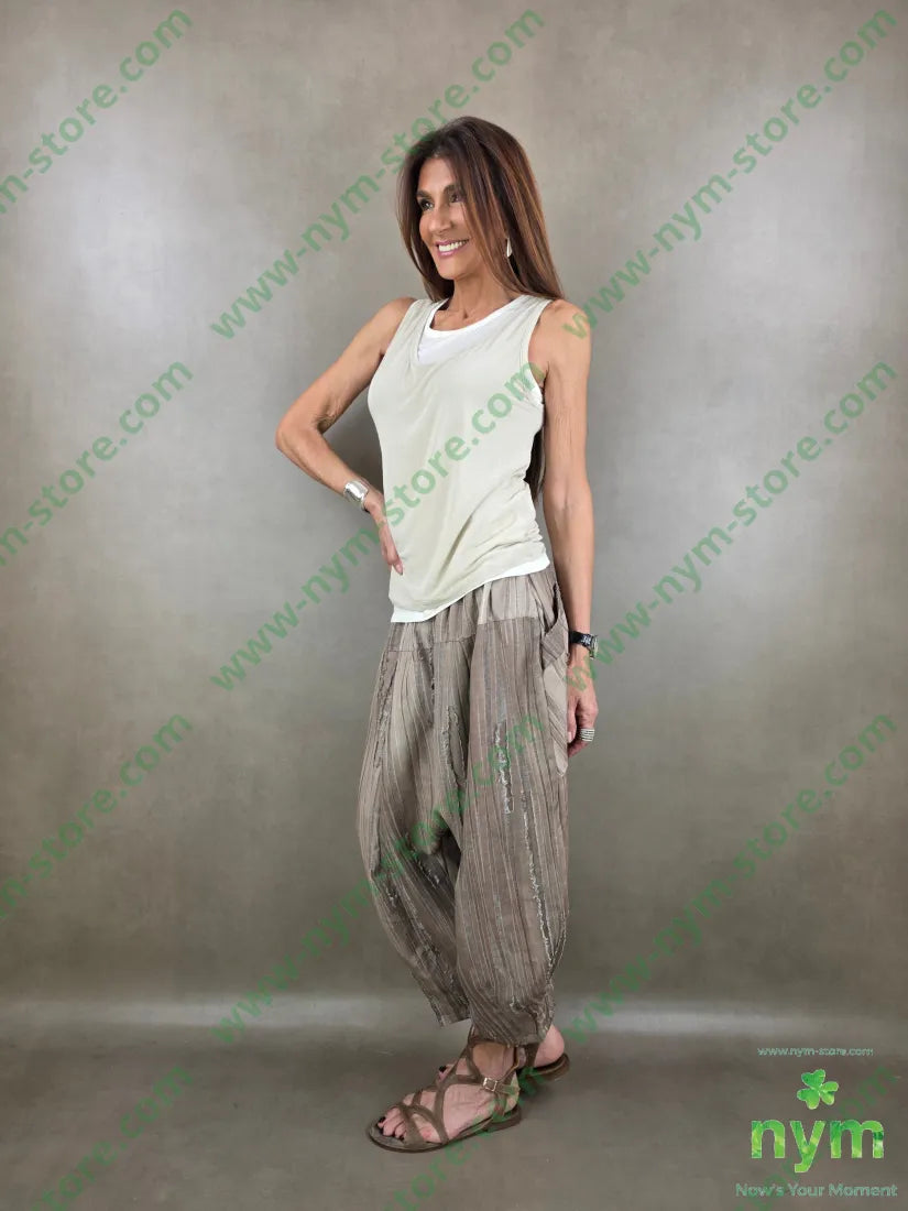 canotta doppiata in modal 90vi6ea4se - TSHIRT
