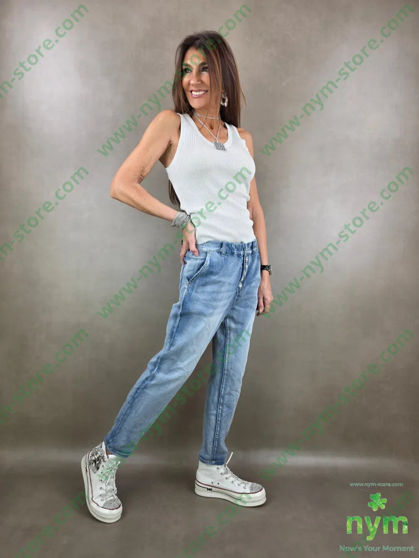 canotta filo lurex 85ly15ny U / ARGENTO / PE26 TOP