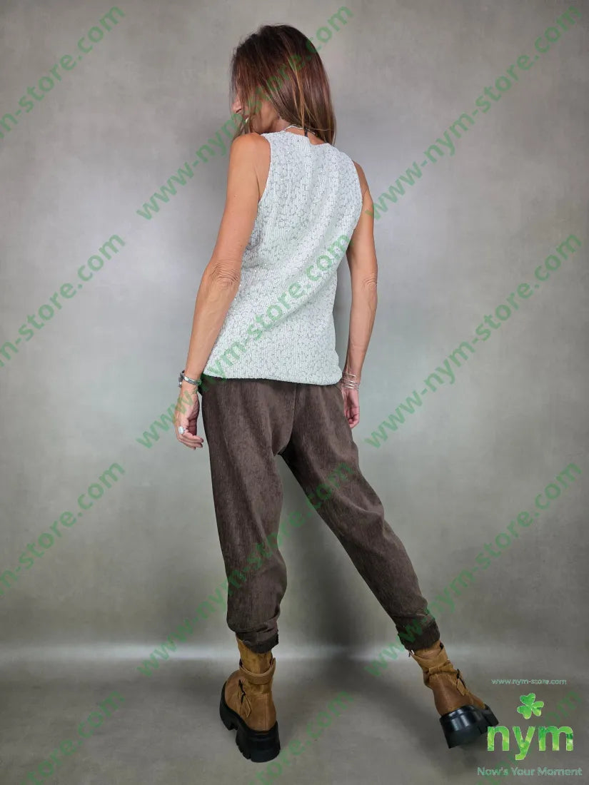 canotta fodera micro paillettes 100pl TOP