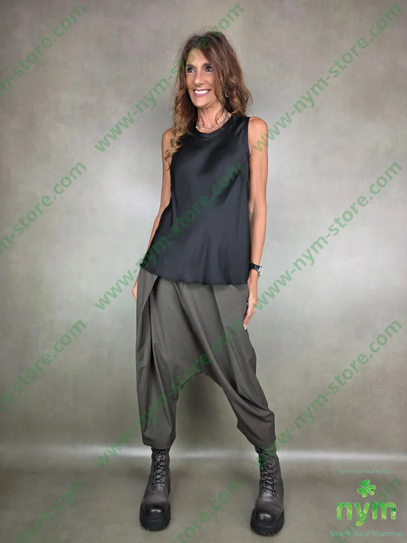 canotta girocollo viscosa 100vi TOP