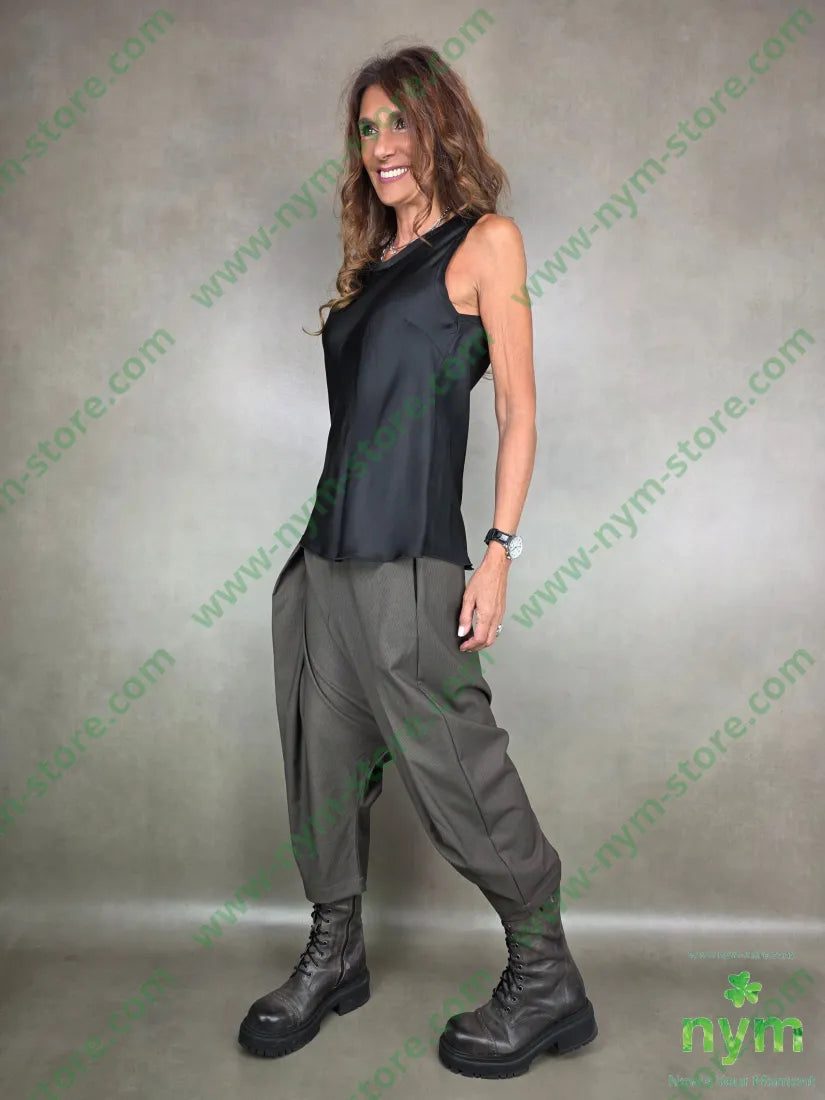 canotta girocollo viscosa 100vi TOP