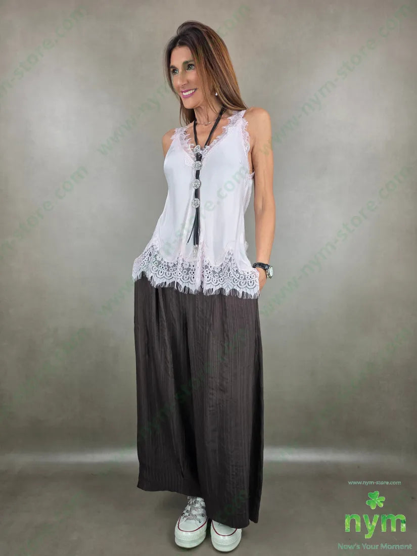 canotta pizzo fondo 100vi TOP