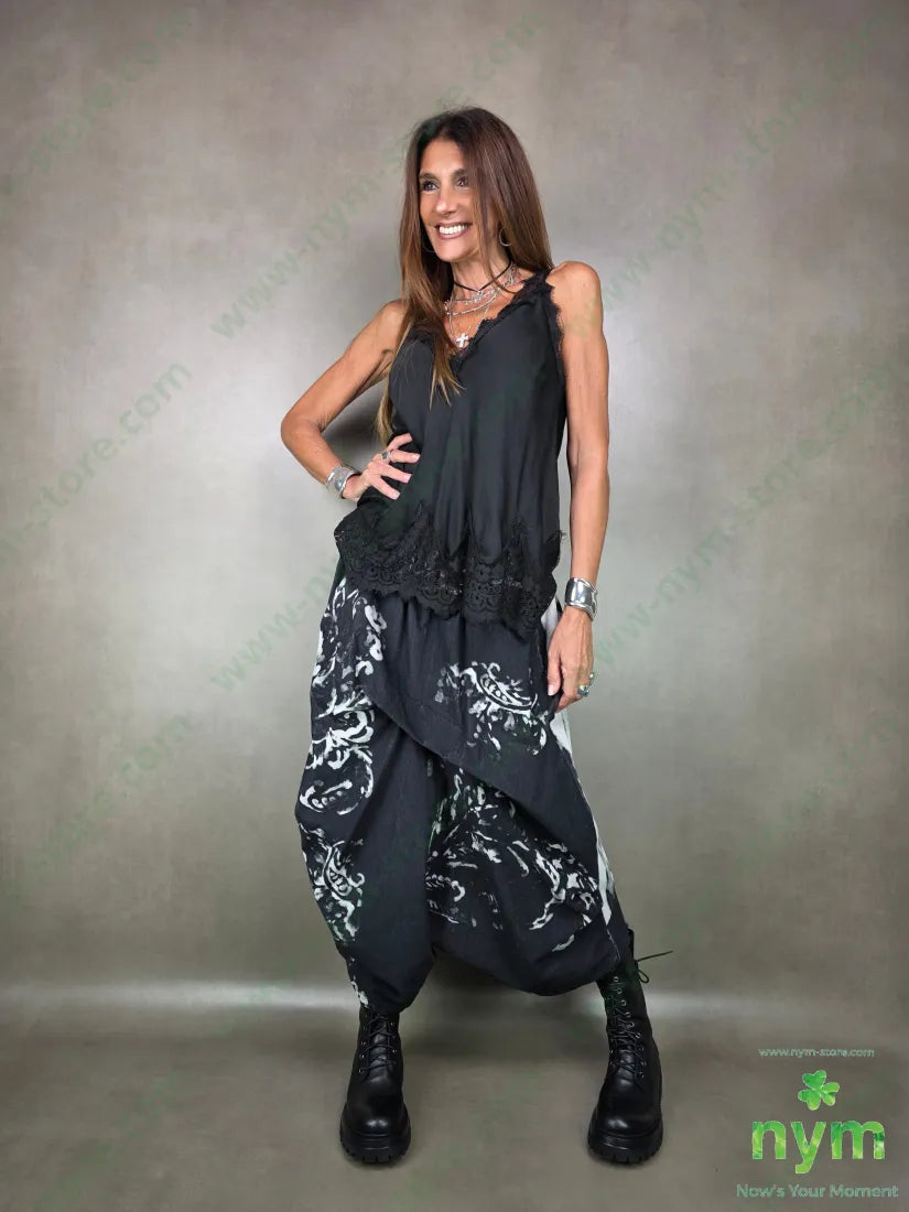 canotta pizzo fondo 100vi TOP