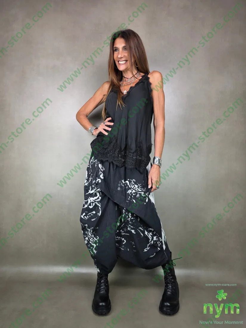 canotta pizzo fondo 100vi TOP