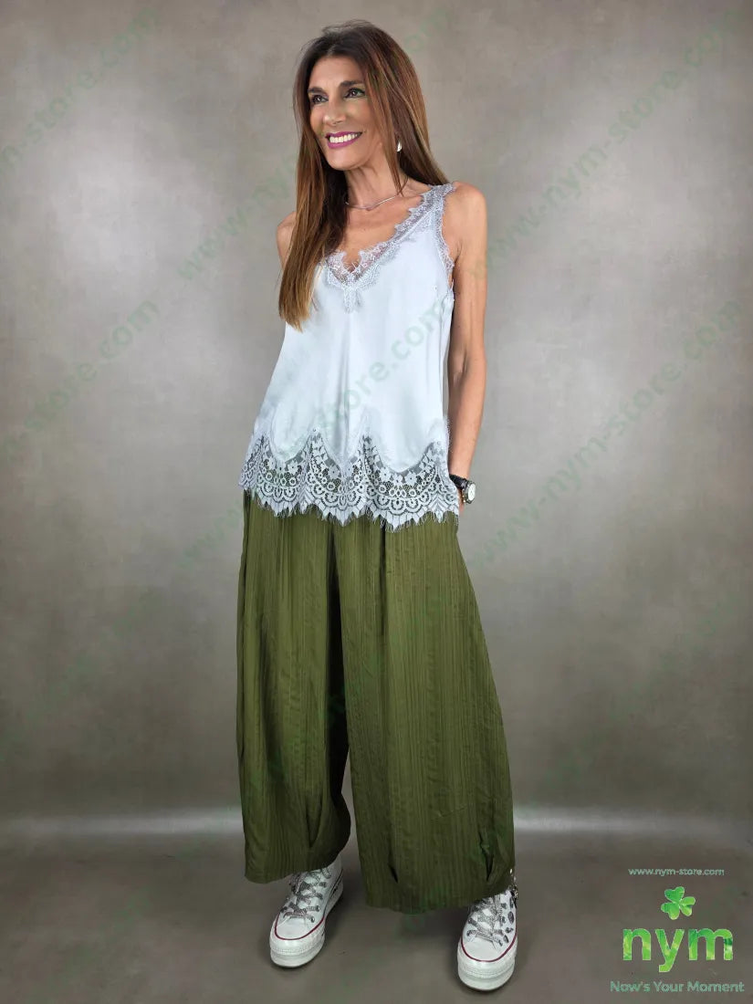 canotta pizzo fondo 100vi TOP