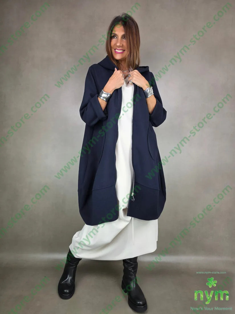 cappotto panno cappuccio 100pl CAPOSPALLA