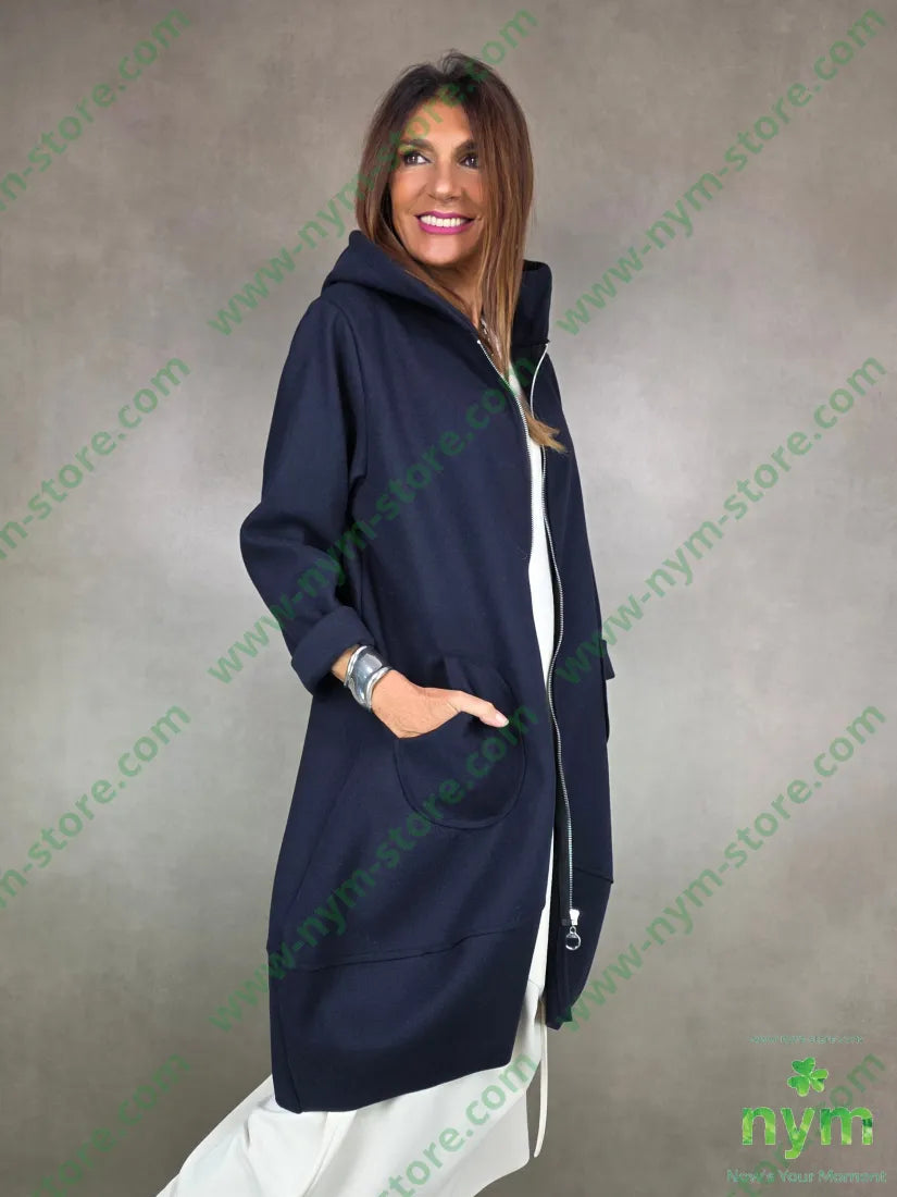 cappotto panno cappuccio 100pl CAPOSPALLA