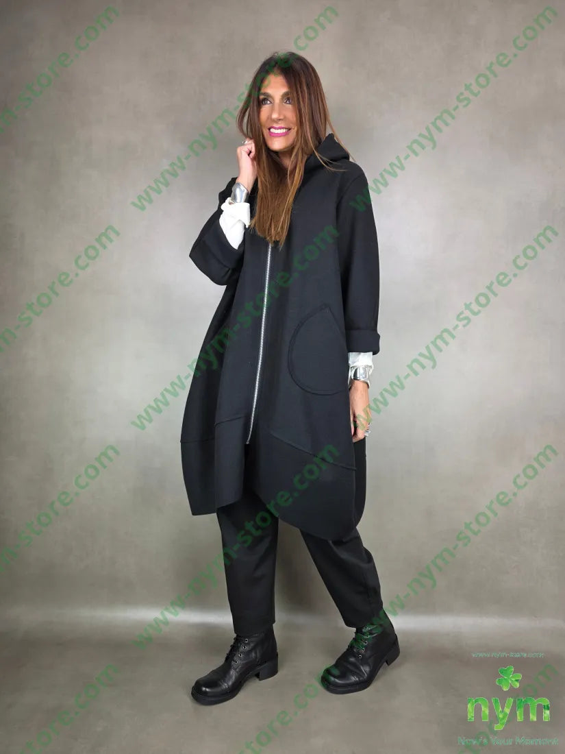 cappotto panno cappuccio 100pl CAPOSPALLA