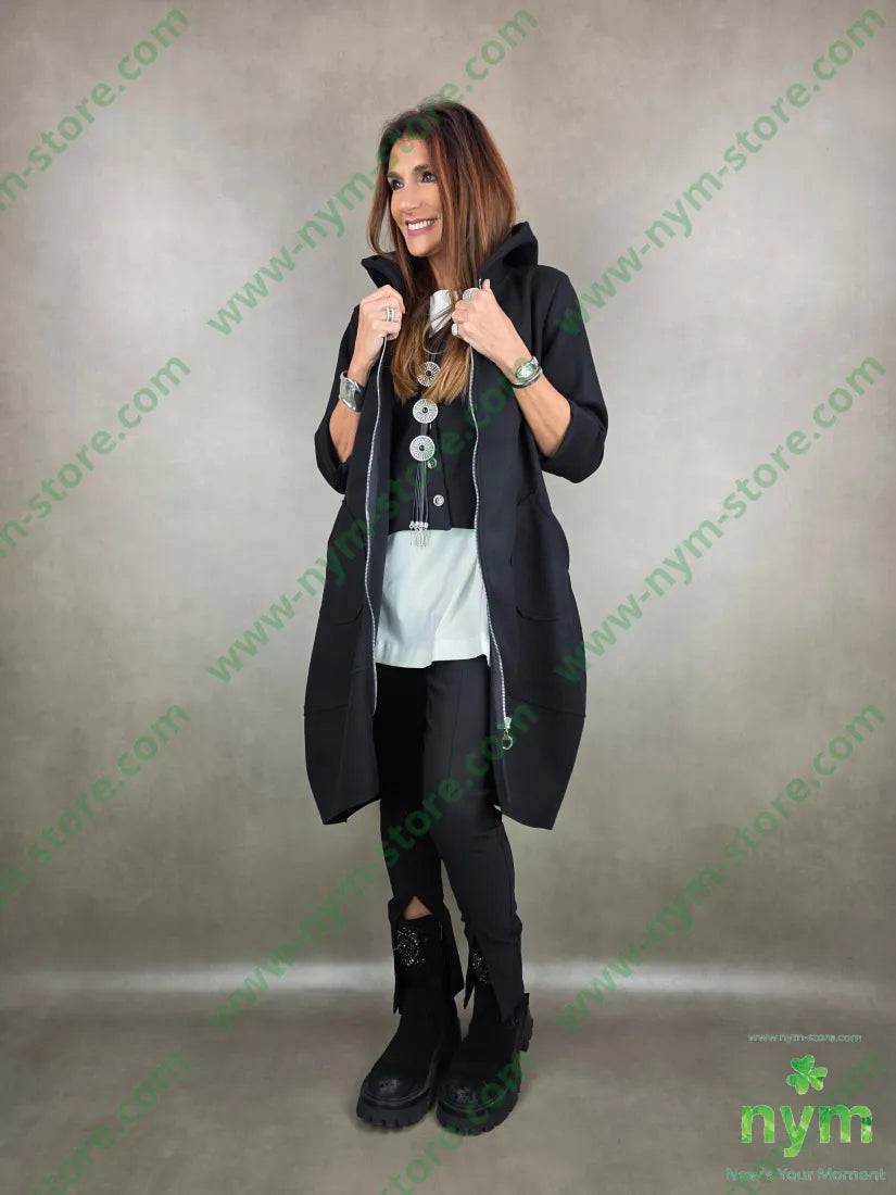 cappotto panno cappuccio 100pl CAPOSPALLA