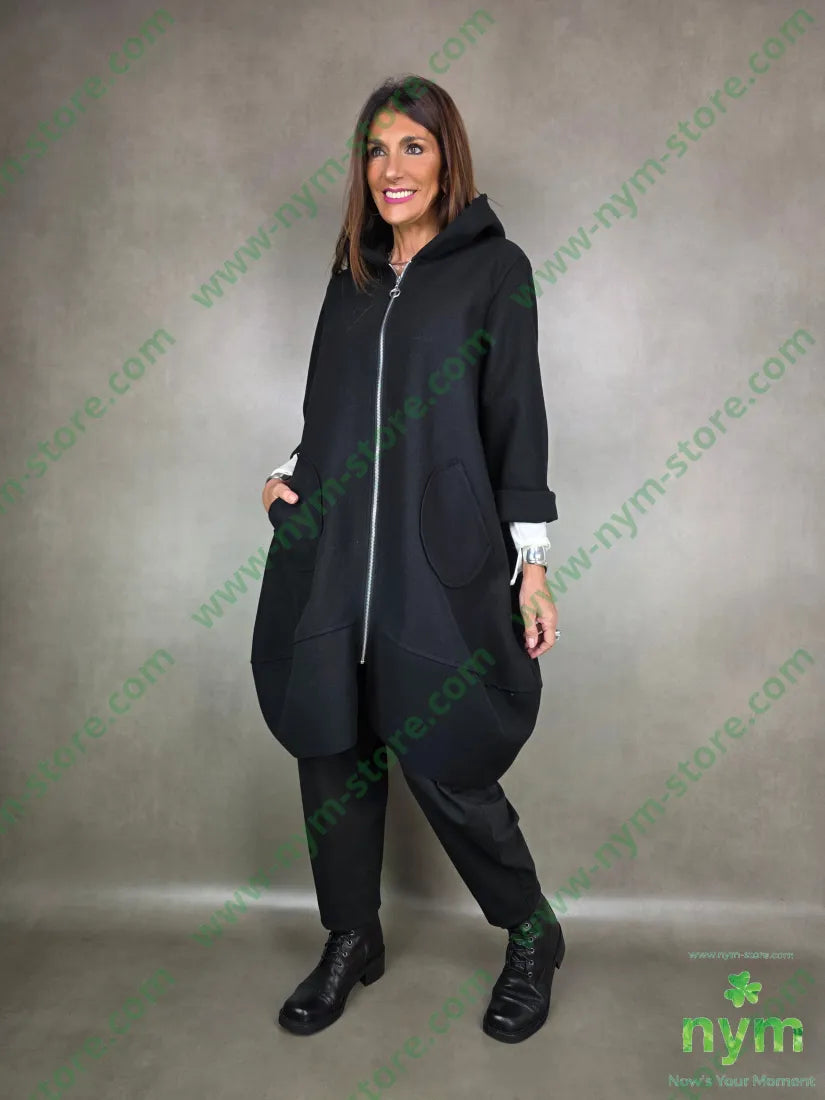 cappotto panno cappuccio 100pl CAPOSPALLA