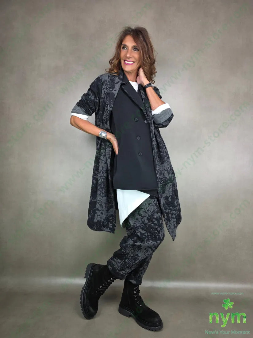 cappotto tessuto a maglia 53pl46co1ea CAPOSPALLA