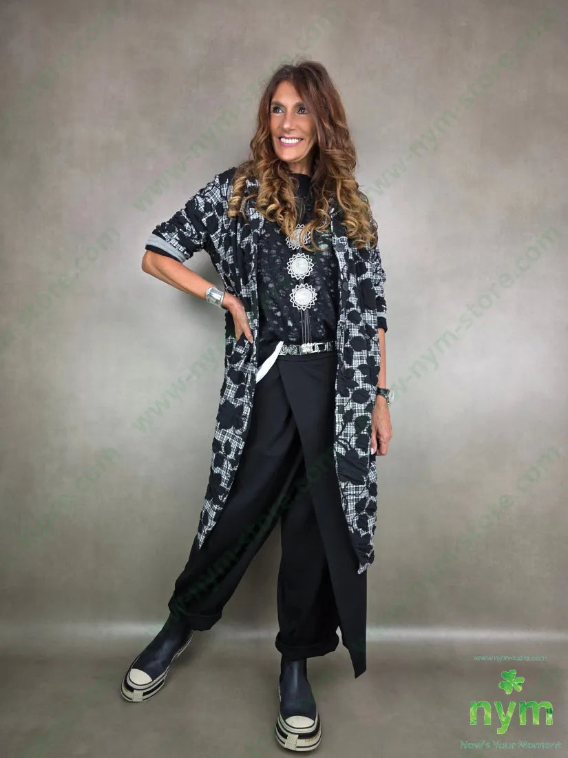 cappotto tessuto a maglia 53pl46co1ea CAPOSPALLA