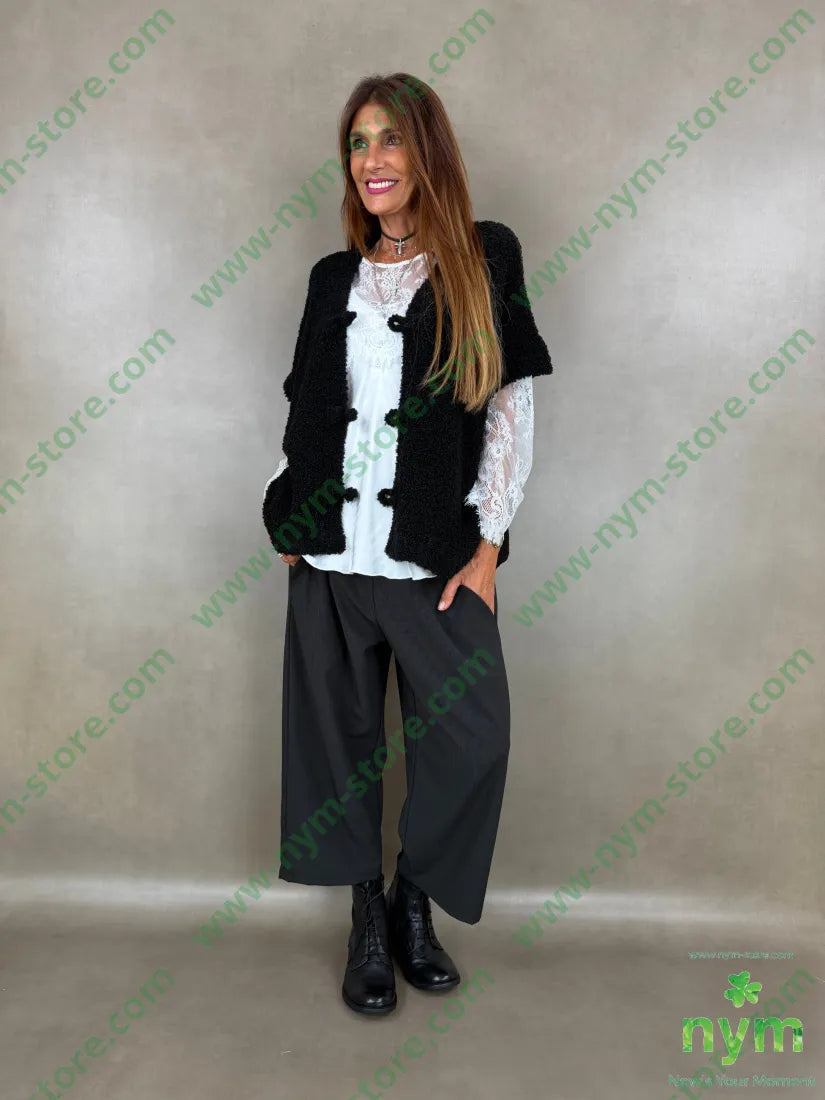 cardigan boucle 65ac17pa9vi9wo - CARDIGAN