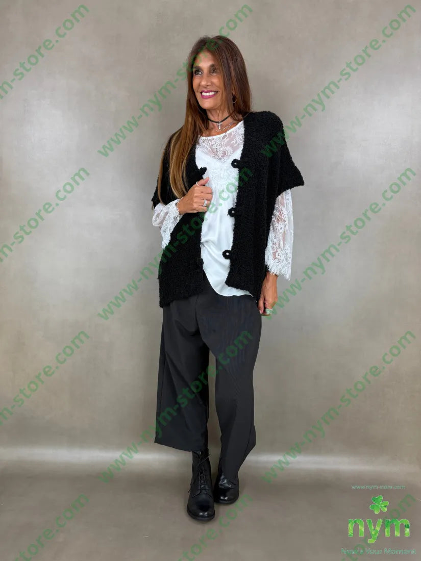 cardigan boucle 65ac17pa9vi9wo - CARDIGAN