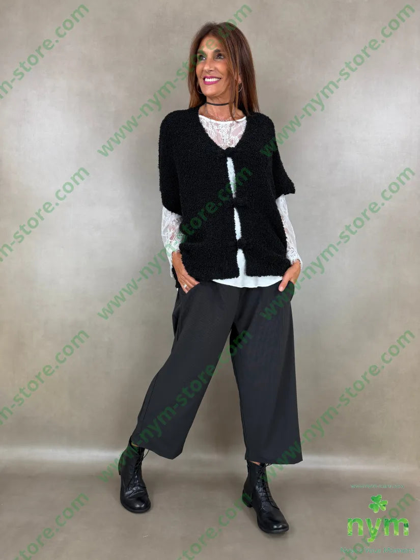 cardigan boucle 65ac17pa9vi9wo - CARDIGAN