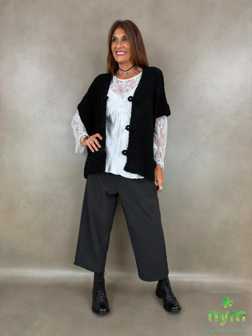 cardigan boucle 65ac17pa9vi9wo - CARDIGAN