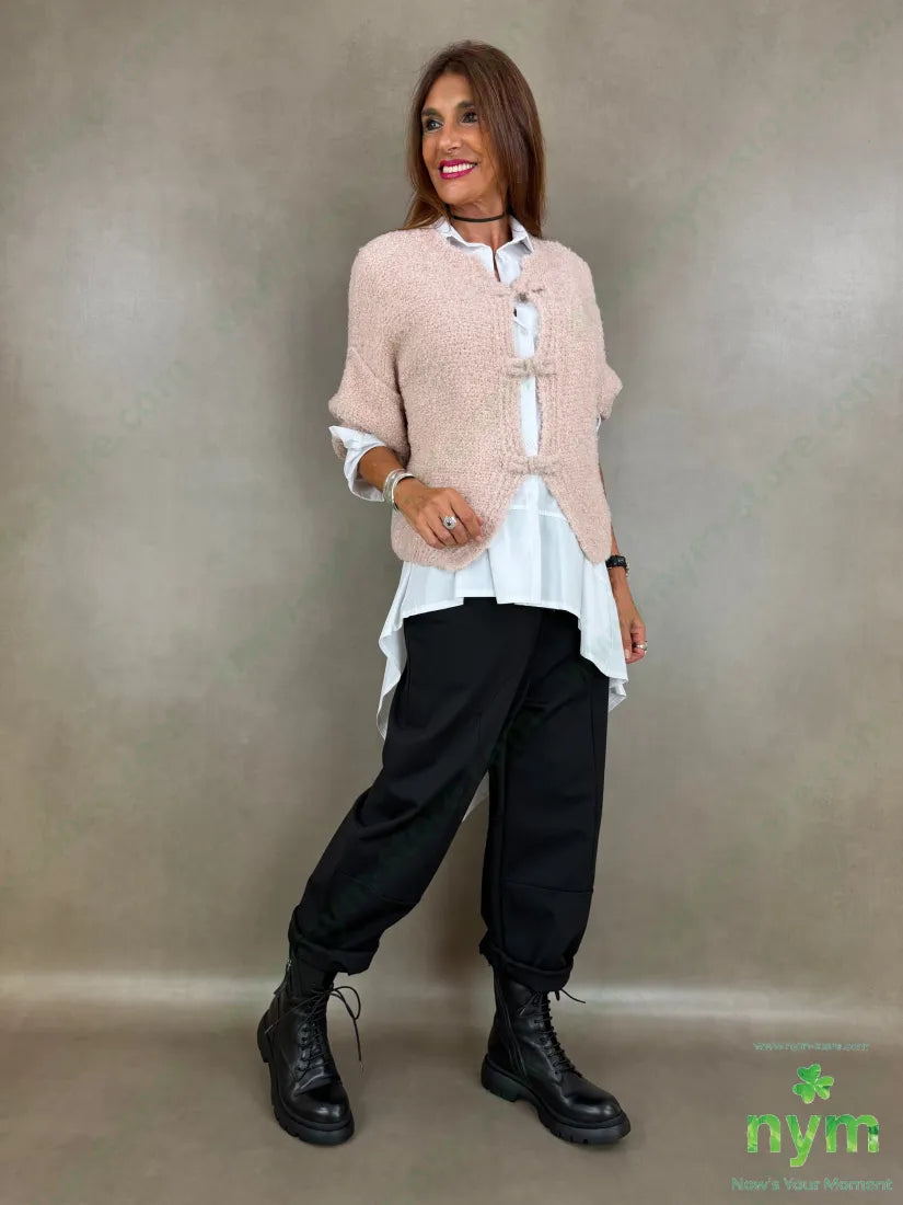 cardigan boucle mc alamaro 65ac17pl9vi9wo - CARDIGAN