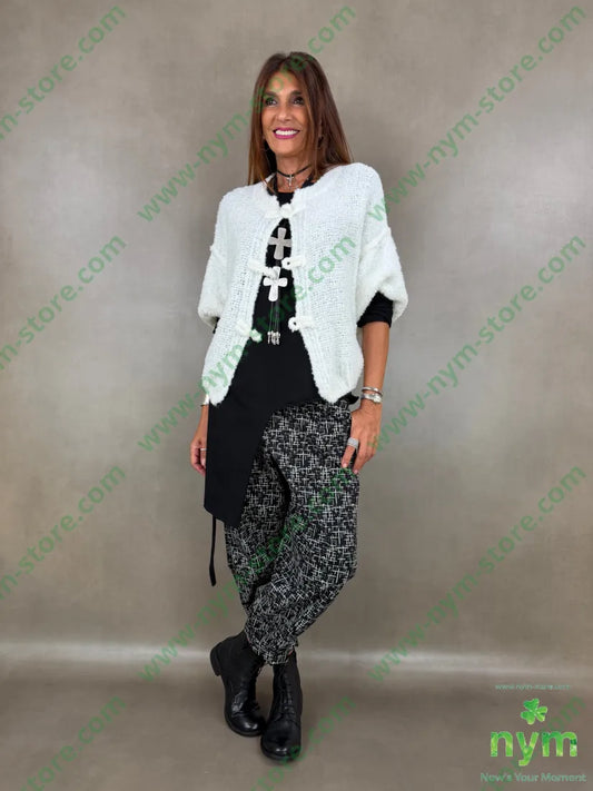 cardigan boucle mc alamaro 65ac17pl9vi9wo - CARDIGAN