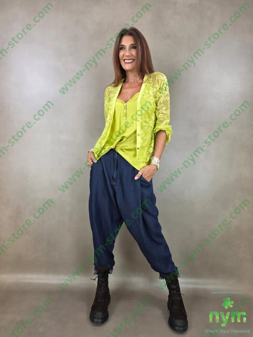 cardigan in pizzo corto 96pl4ea - CARDIGAN