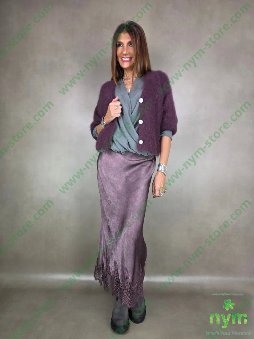 cardigan mohair manica 34 80wm17pa3ea CARDIGAN