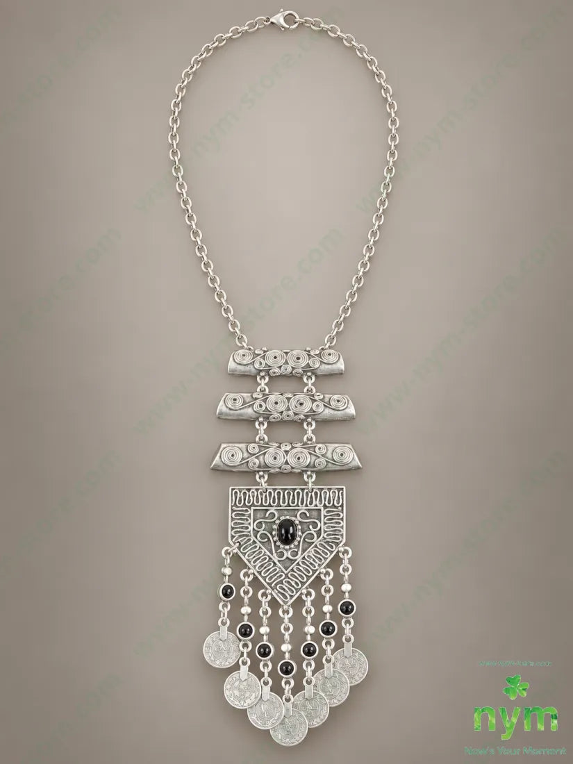 COLLANA166 - U / ARGENTO / CONTINUATIVO - BIJOUX
