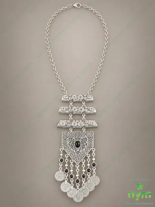 COLLANA166 - U / ARGENTO / CONTINUATIVO - BIJOUX