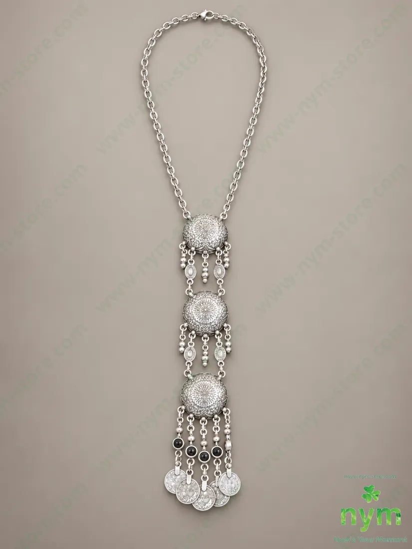COLLANA172 - U / ARGENTO / CONTINUATIVO - BIJOUX
