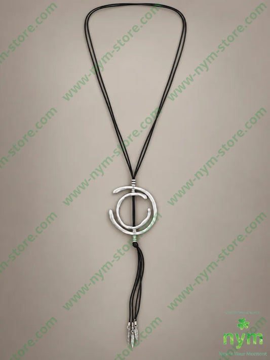 COLLANA184 - U / ARGENTO / CONTINUATIVO - BIJOUX