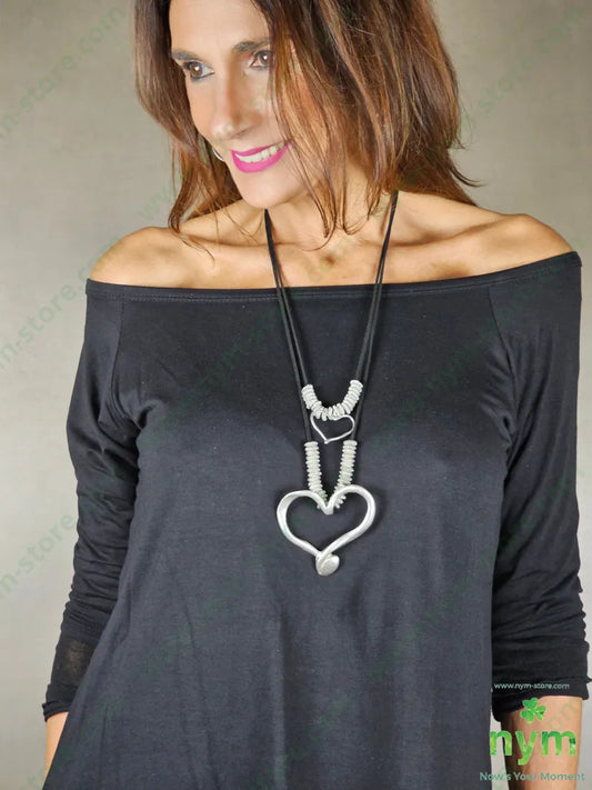 COLLANA187 U / ARGENTO / CONTINUATIVO BIJOUX