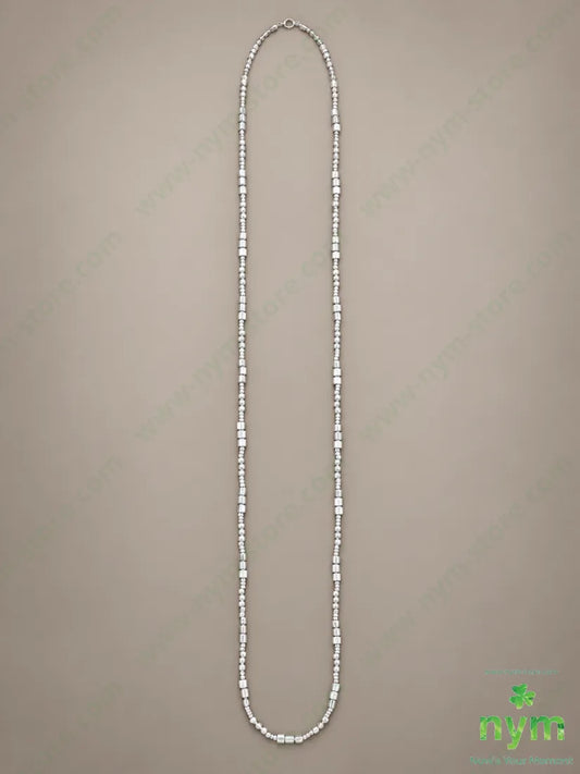 COLLANA409 - U / ARGENTO / CONTINUATIVO - BIJOUX