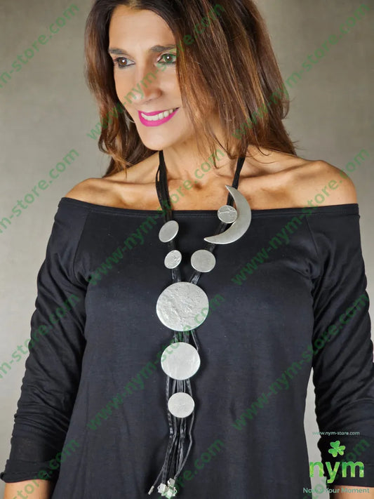 COLLANA491 U / ARGENTO / CONTINUATIVO BIJOUX