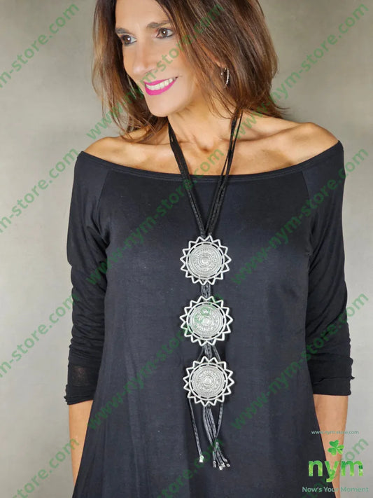 COLLANA559 U / ARGENTO / CONTINUATIVO BIJOUX