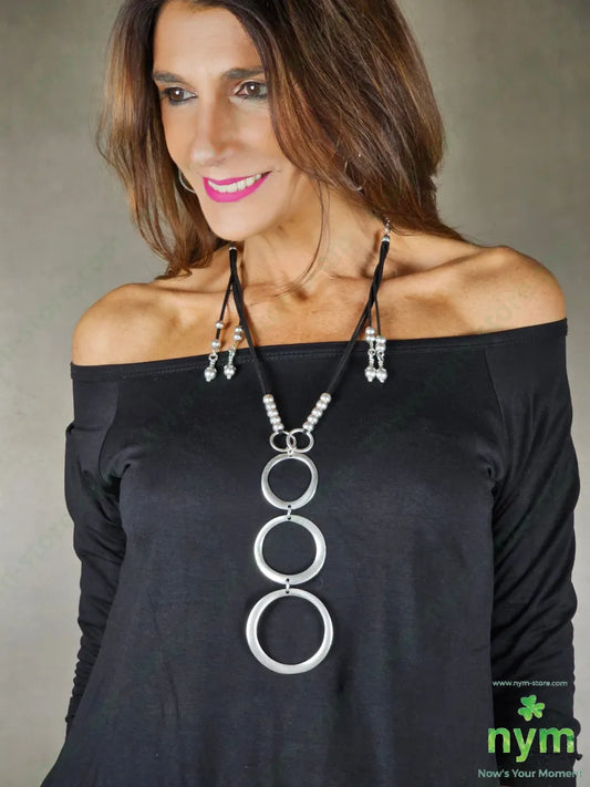 COLLANA667 U / ARGENTO / CONTINUATIVO BIJOUX