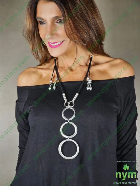 COLLANA667 U / ARGENTO / CONTINUATIVO BIJOUX