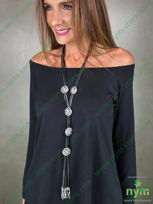 COLLANA8N U / ARGENTO / CONTINUATIVO BIJOUX