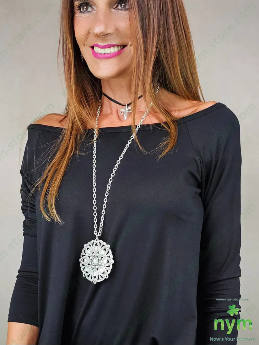 COLLANAP003 U / ARGENTO / CONTINUATIVO BIJOUX