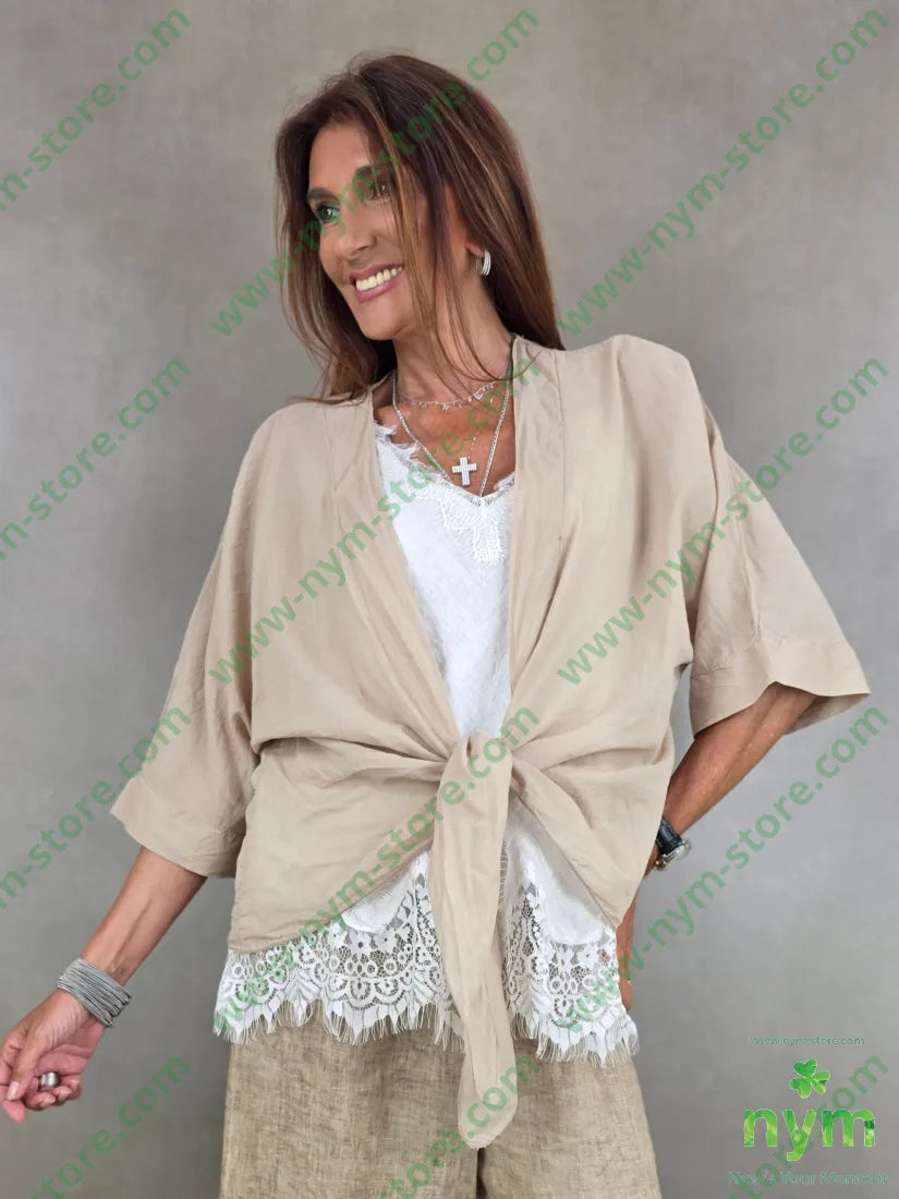 coprispalle mussola 100co - U / CAMMELLO / PE26 - CARDIGAN